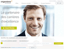 Tablet Screenshot of experteer.fr
